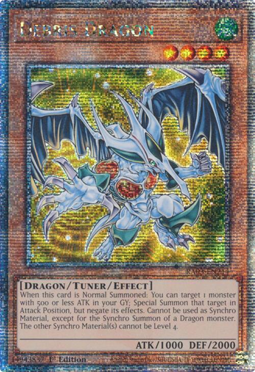 Debris Dragon (Quarter Century Secret Rare) [RA03-EN214] Quarter Century Secret Rare | Rock City Comics