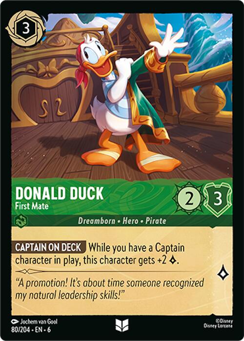 Donald Duck - First Mate (80/204) [Azurite Sea] | Rock City Comics