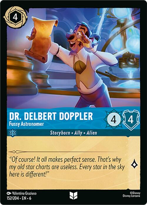 Dr. Delbert Doppler - Fussy Astronomer (152/204) [Azurite Sea] | Rock City Comics