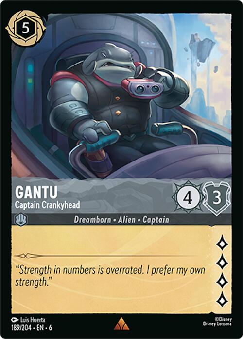 Gantu - Captain Crankyhead (189/204) [Azurite Sea] | Rock City Comics