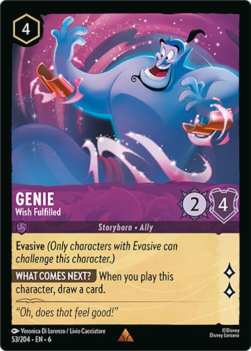 Genie - Wish Fulfilled (53/204) [Azurite Sea] | Rock City Comics