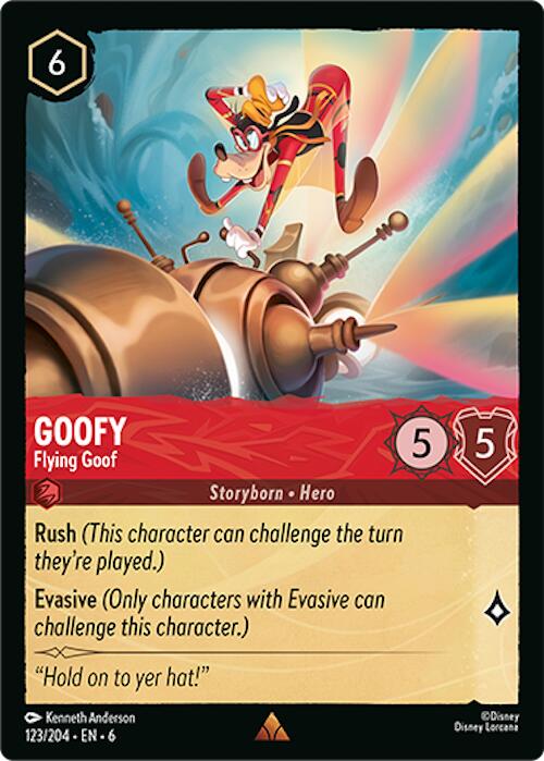 Goofy - Flying Goof (123/204) [Azurite Sea] | Rock City Comics
