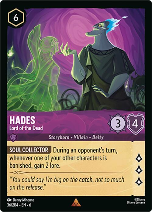 Hades - Lord of the Dead (36/204) [Azurite Sea] | Rock City Comics