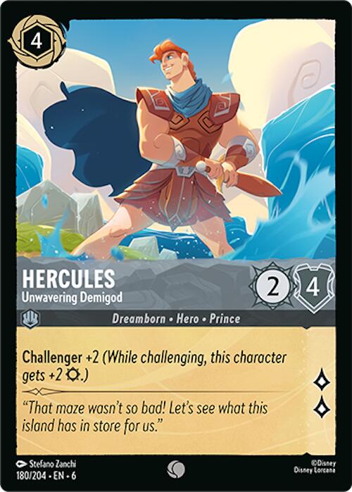 Hercules - Unwavering Demigod (180/204) [Azurite Sea] | Rock City Comics