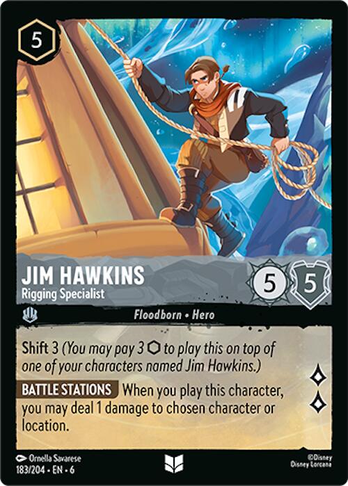 Jim Hawkins - Rigging Specialist (183/204) [Azurite Sea] | Rock City Comics
