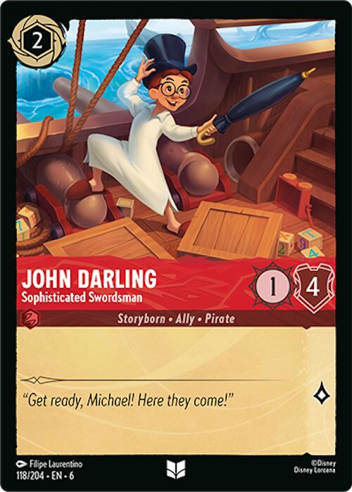 John Darling - Sophisticated Swordsman (118/204) [Azurite Sea] | Rock City Comics