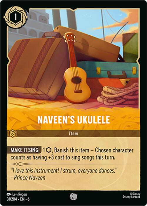 Naveen's Ukulele (31/204) [Azurite Sea] | Rock City Comics