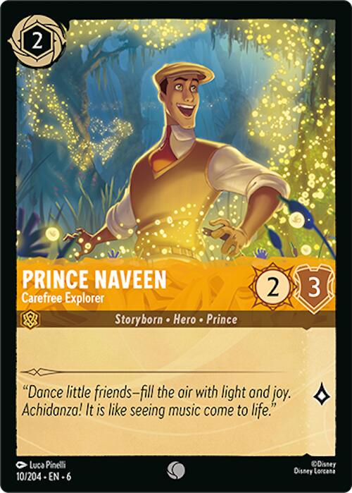 Prince Naveen - Carefree Explorer (10/204) [Azurite Sea] | Rock City Comics