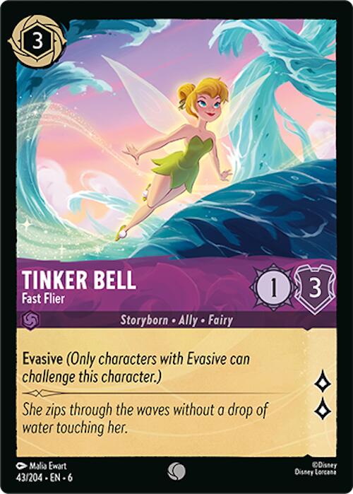 Tinker Bell - Fast Flier (43/204) [Azurite Sea] | Rock City Comics