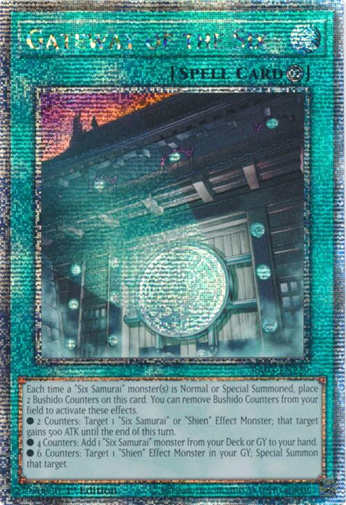 Gateway of the Six (Quarter Century Secret Rare) [RA03-EN229] Quarter Century Secret Rare | Rock City Comics