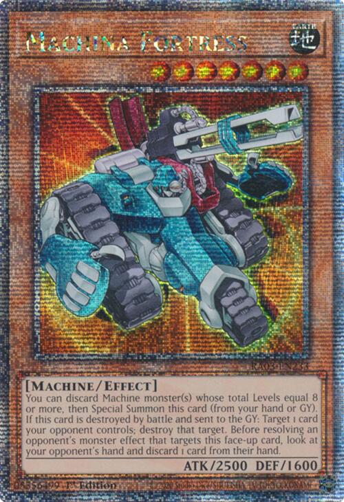 Machina Fortress (Quarter Century Secret Rare) [RA03-EN233] Quarter Century Secret Rare | Rock City Comics
