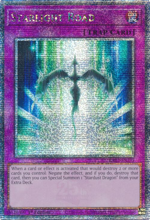 Starlight Road (Quarter Century Secret Rare) [RA03-EN235] Quarter Century Secret Rare | Rock City Comics