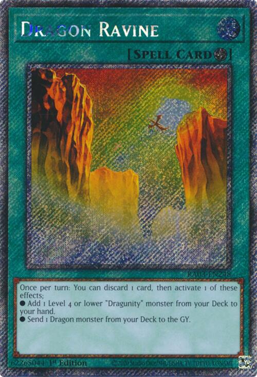 Dragon Ravine (Platinum Secret Rare) [RA03-EN248] Platinum Secret Rare | Rock City Comics