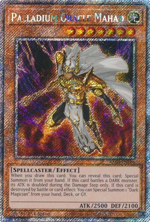 Palladium Oracle Mahad (Platinum Secret Rare) [RA03-EN266] Platinum Secret Rare | Rock City Comics