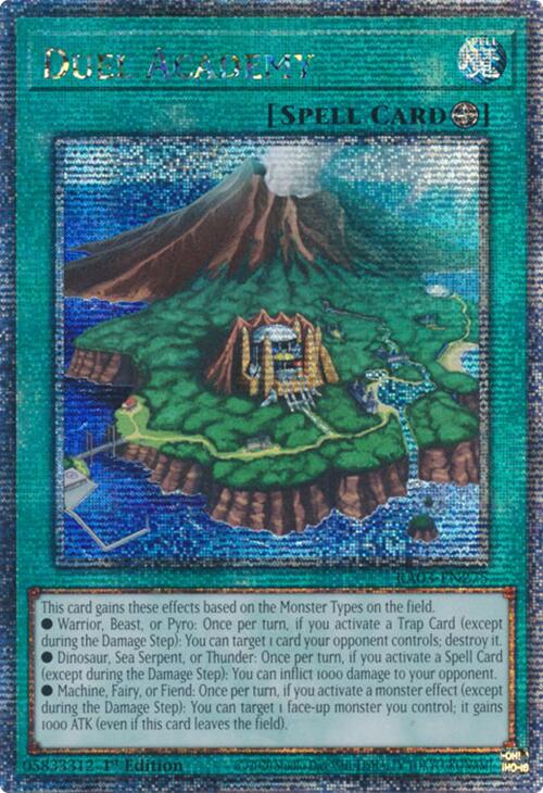Duel Academy (card) (Quarter Century Secret Rare) [RA03-EN275] Quarter Century Secret Rare | Rock City Comics