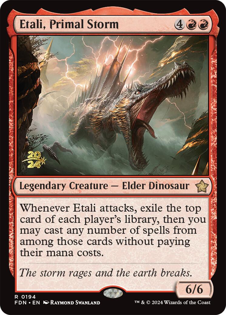 Etali, Primal Storm [Foundations Prerelease Promos] | Rock City Comics