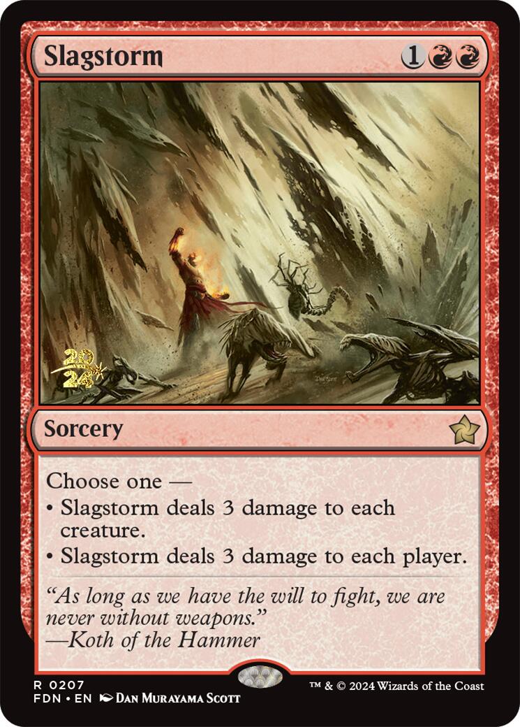 Slagstorm [Foundations Prerelease Promos] | Rock City Comics