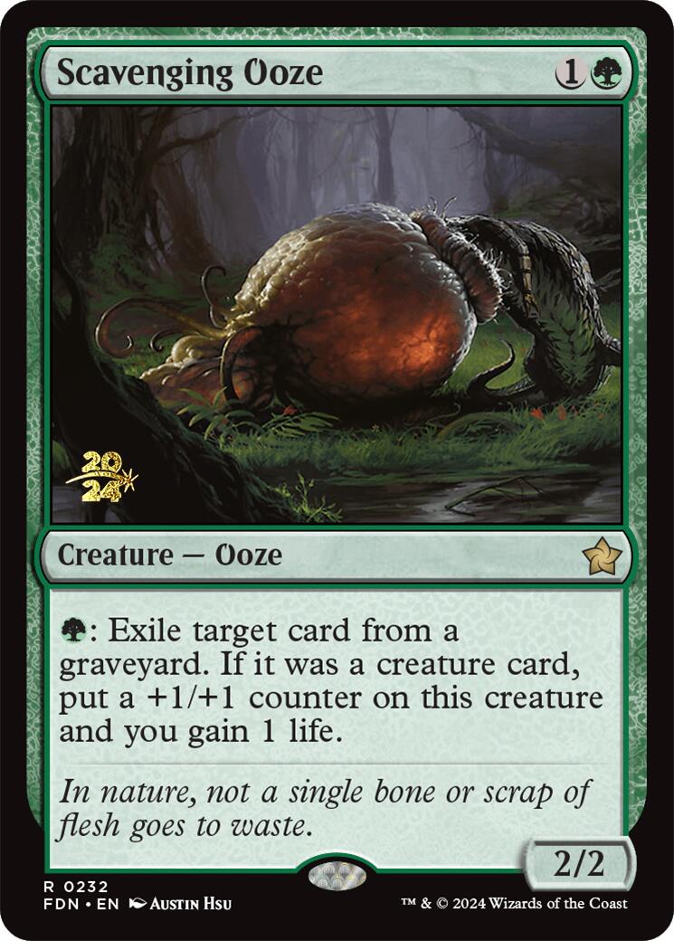 Scavenging Ooze [Foundations Prerelease Promos] | Rock City Comics