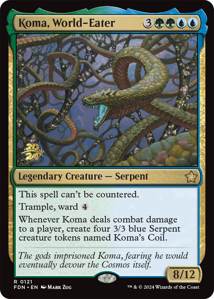 Koma, World-Eater [Foundations Prerelease Promos] | Rock City Comics