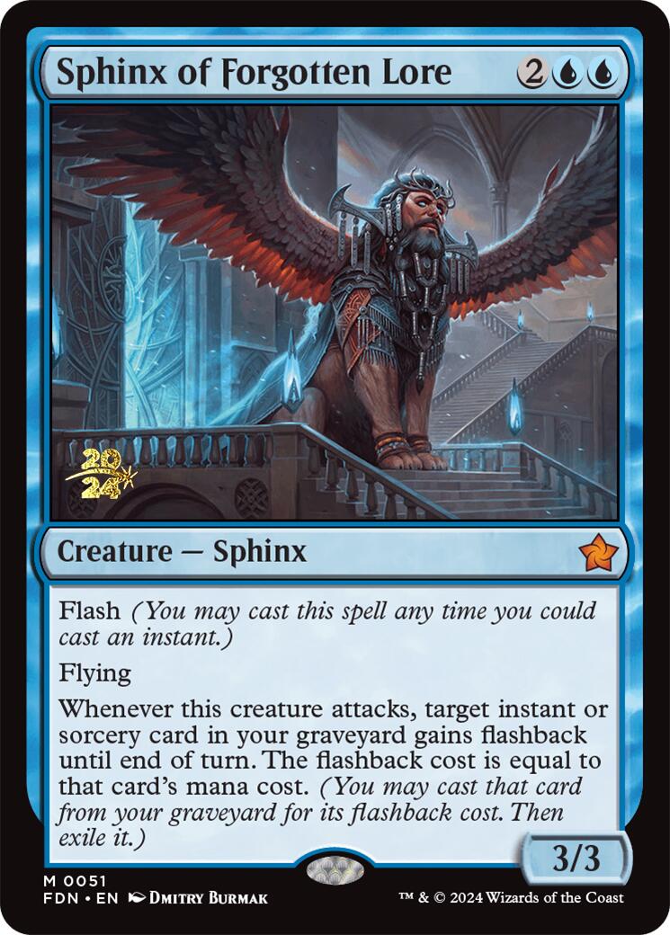 Sphinx of Forgotten Lore [Foundations Prerelease Promos] | Rock City Comics