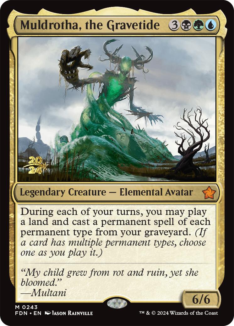 Muldrotha, the Gravetide [Foundations Prerelease Promos] | Rock City Comics