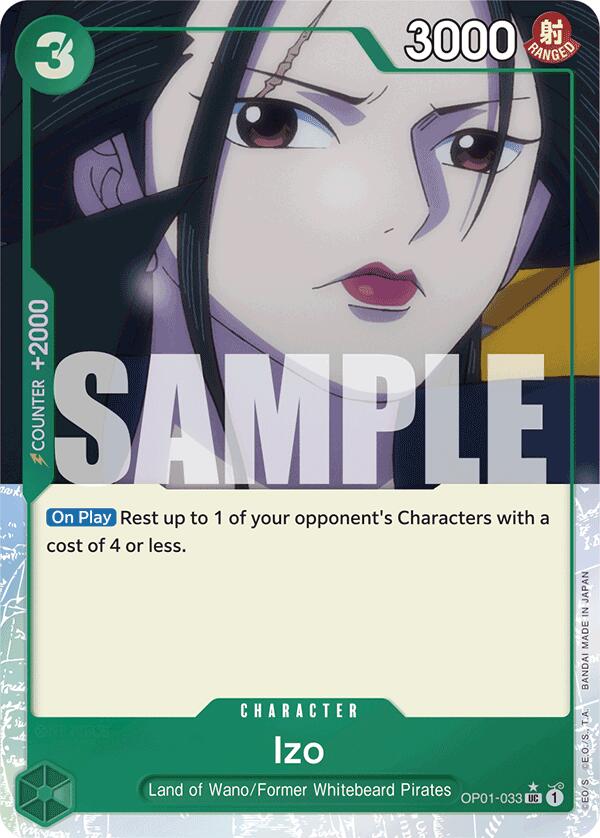 Izo (OP01-033) (Extended Art) [Premium Booster -The Best-] | Rock City Comics