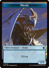 Drake // Goblin Doubled-Sided Token [Foundations Tokens] | Rock City Comics