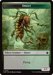 Goblin // Insect Doubled-Sided Token [Foundations Tokens] | Rock City Comics