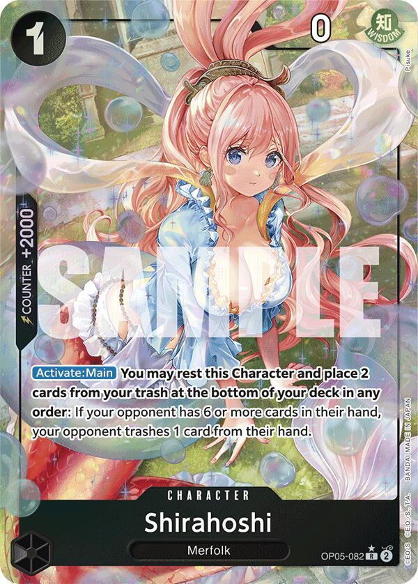 Shirahoshi (OP05-082) (Alternate Art) [Premium Booster -The Best-] | Rock City Comics