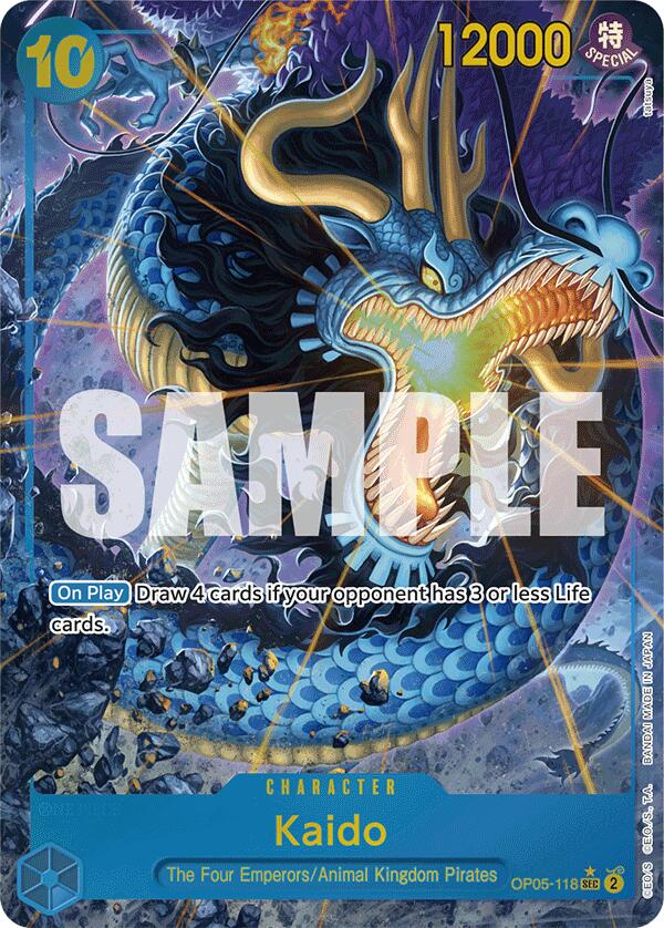 Kaido (OP05-118) (Alternate Art) [Premium Booster -The Best-] | Rock City Comics