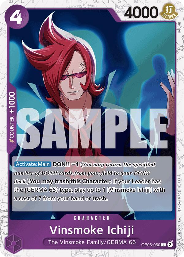 Vinsmoke Ichiji (OP06-060) (Jolly Roger Foil) [Premium Booster -The Best-] | Rock City Comics