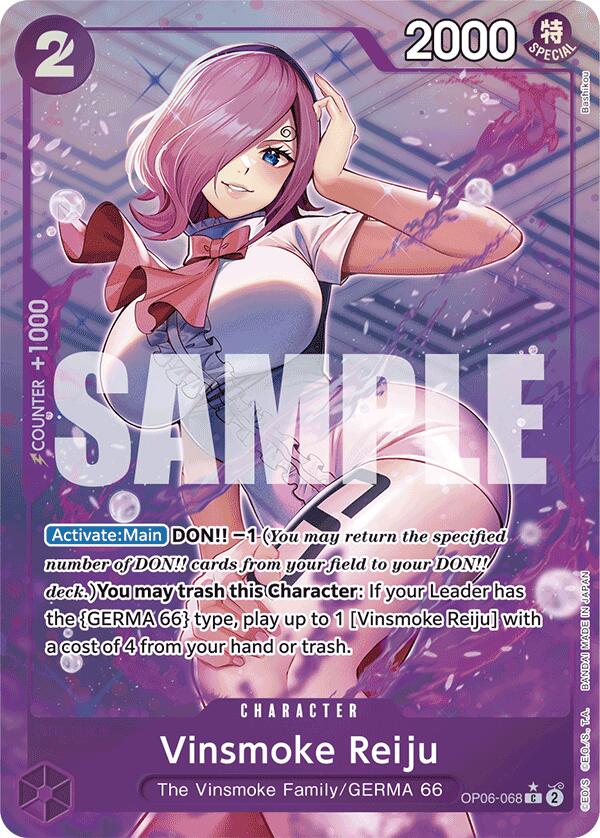 Vinsmoke Reiju (OP06-068) (Full Art) [Premium Booster -The Best-] | Rock City Comics