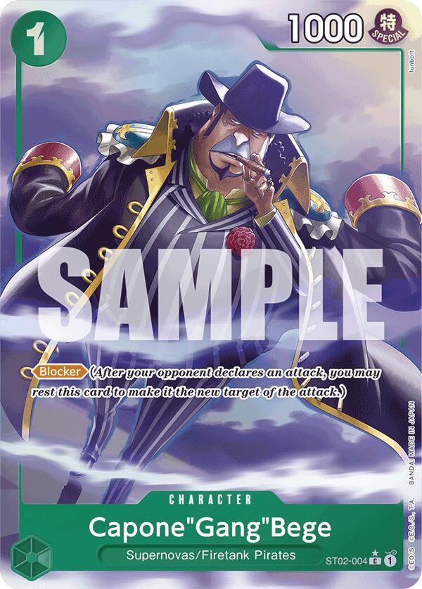 Capone"Gang"Bege (ST02-004) (Alternate Art) [Premium Booster -The Best-] | Rock City Comics