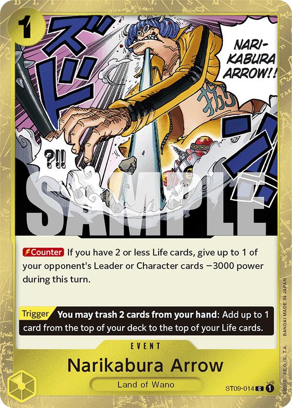 Narikabura Arrow (Jolly Roger Foil) [Premium Booster -The Best-] | Rock City Comics