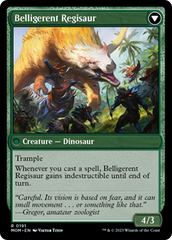 Invasion of Ixalan // Belligerent Regisaur [March of the Machine] | Rock City Comics