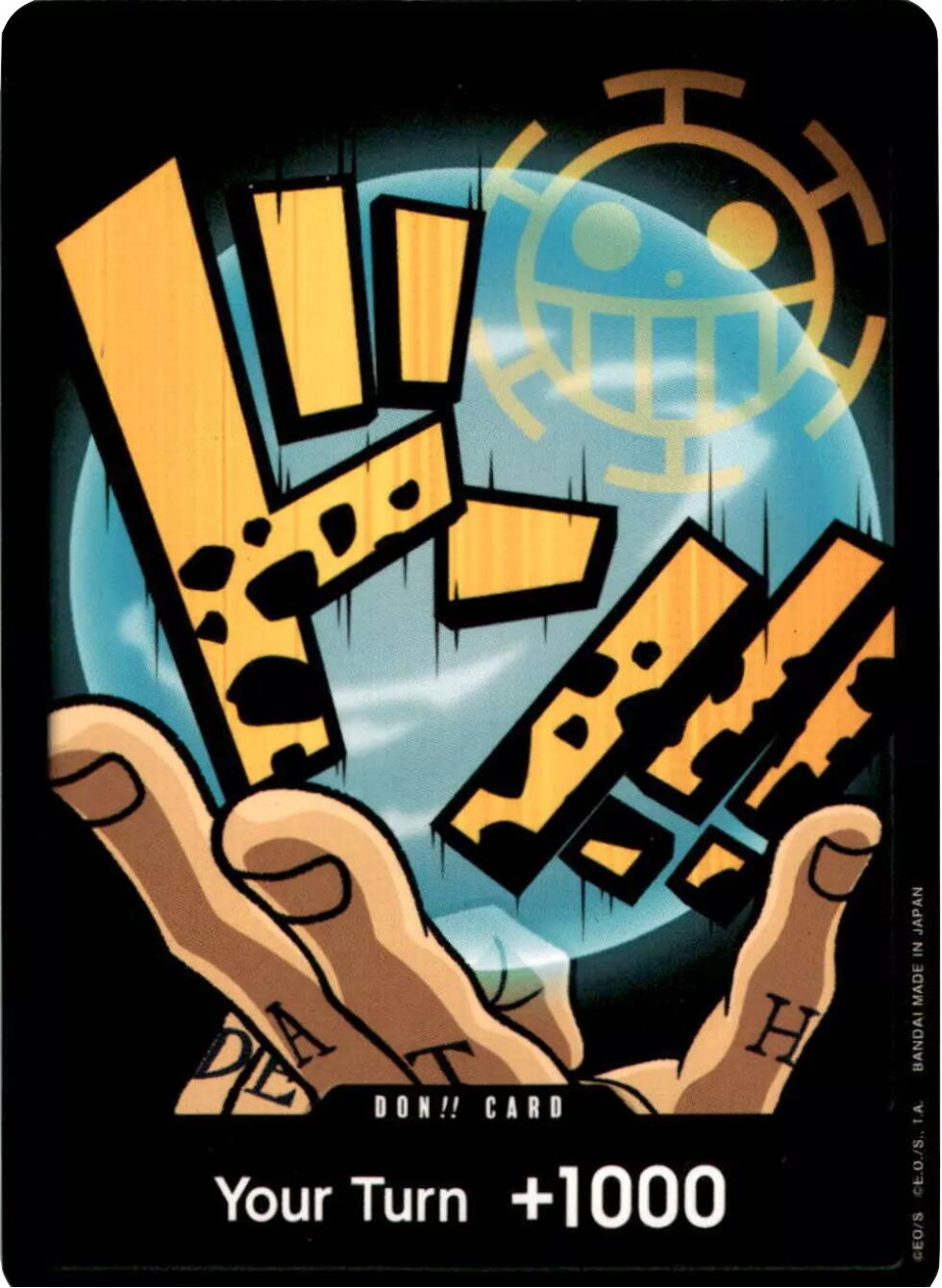 DON!! Card (Trafalgar Law) [Premium Booster -The Best-] | Rock City Comics
