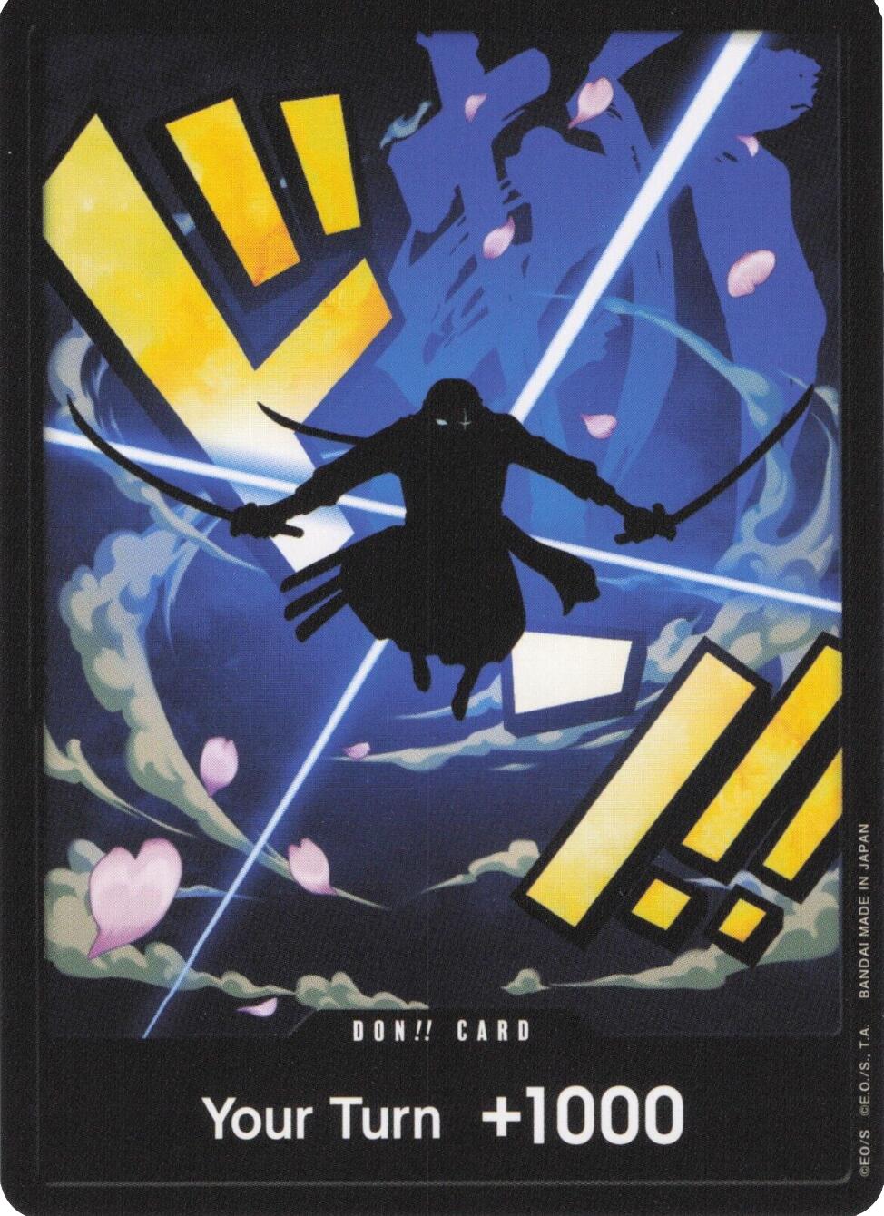 DON!! Card (Zoro) [Premium Booster -The Best-] | Rock City Comics