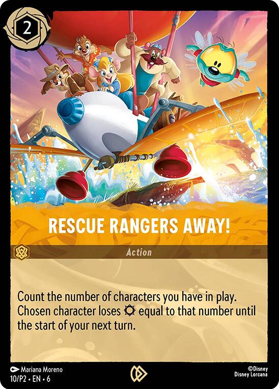 Rescue Rangers Away! (10/P2) [Promo Cards] | Rock City Comics