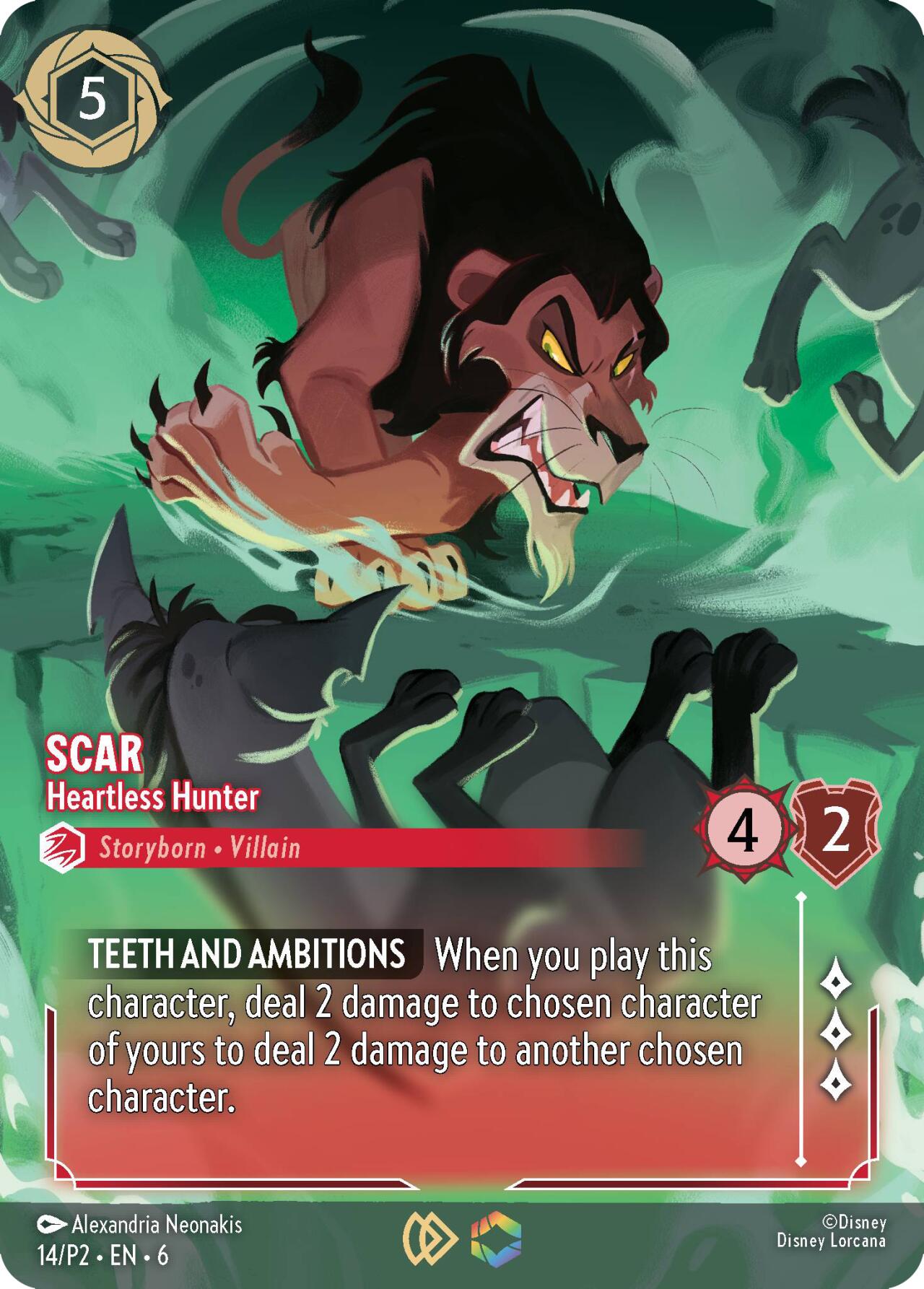 Scar - Heartless Hunter (Store Championship) (14) [Promo Cards] | Rock City Comics