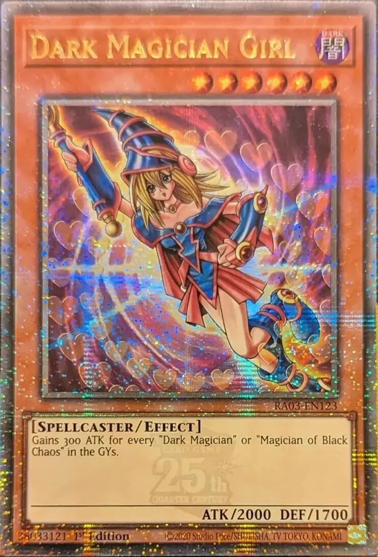 Dark Magician Girl (Quarter Century Secret Rare) (C) [RA03-EN123] Quarter Century Secret Rare | Rock City Comics