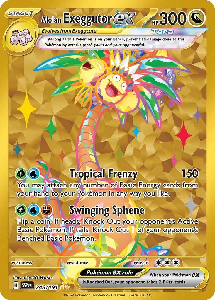 Alolan Exeggutor ex (248/191) [Scarlet & Violet: Surging Sparks] | Rock City Comics