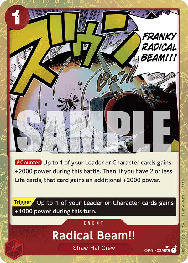 Radical Beam!! (Textured Foil) [Premium Booster -The Best-] | Rock City Comics