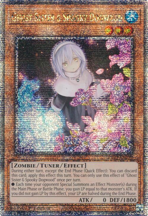 Ghost Sister & Spooky Dogwood (Alternate Art) (Quarter Century Secret Rare) [RA03-EN020] Quarter Century Secret Rare | Rock City Comics