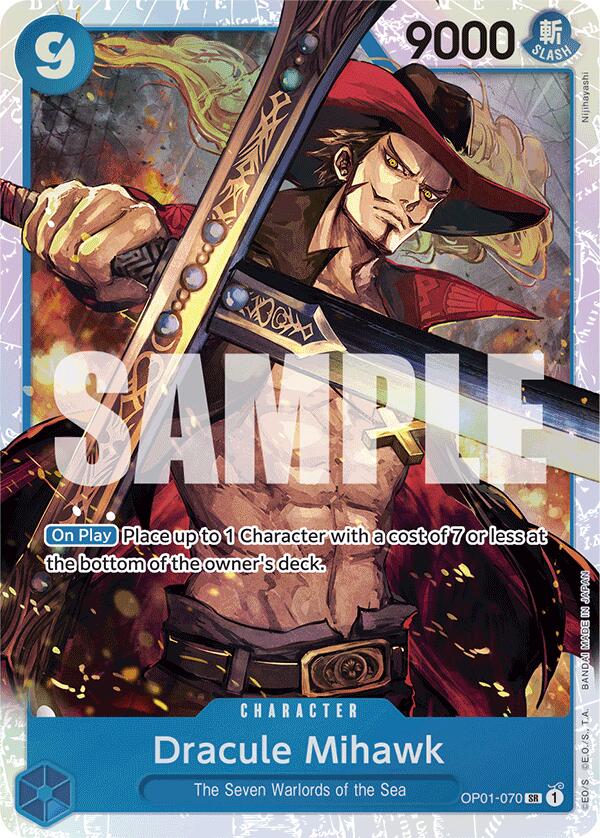 Dracule Mihawk (OP01-070) (Reprint) [Premium Booster -The Best-] | Rock City Comics