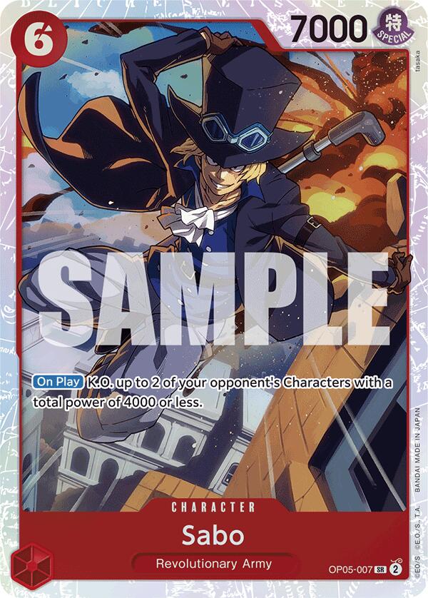 Sabo (OP05-007) (Reprint) [Premium Booster -The Best-] | Rock City Comics