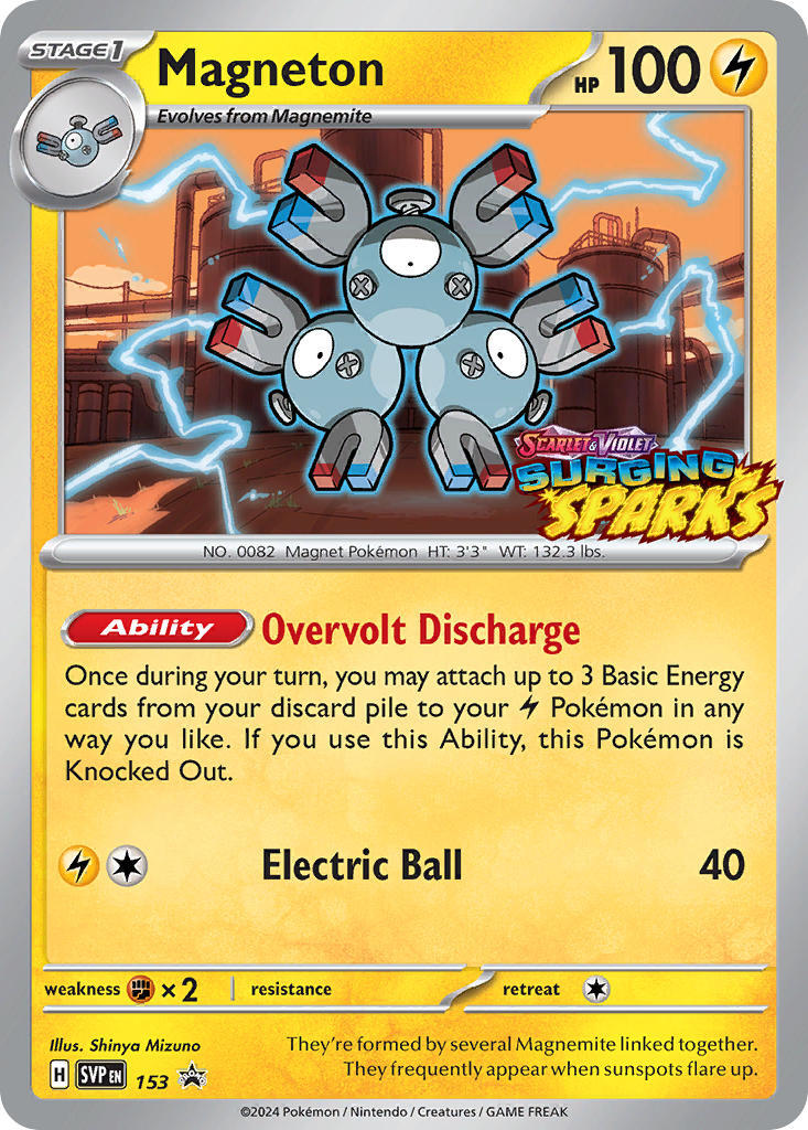 Magneton (153) [Scarlet & Violet: Black Star Promos] | Rock City Comics