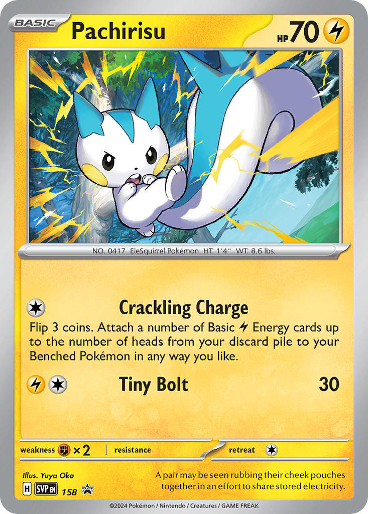 Pachirisu (158) [Scarlet & Violet: Black Star Promos] | Rock City Comics