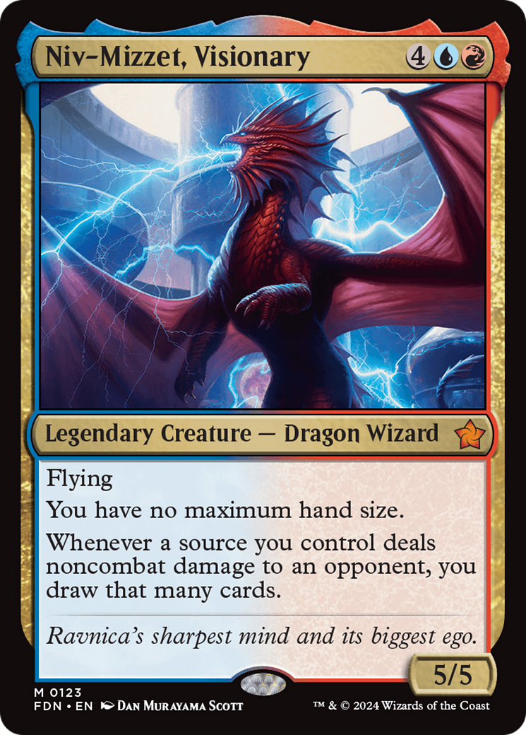 Niv-Mizzet, Visionary [Foundations] | Rock City Comics