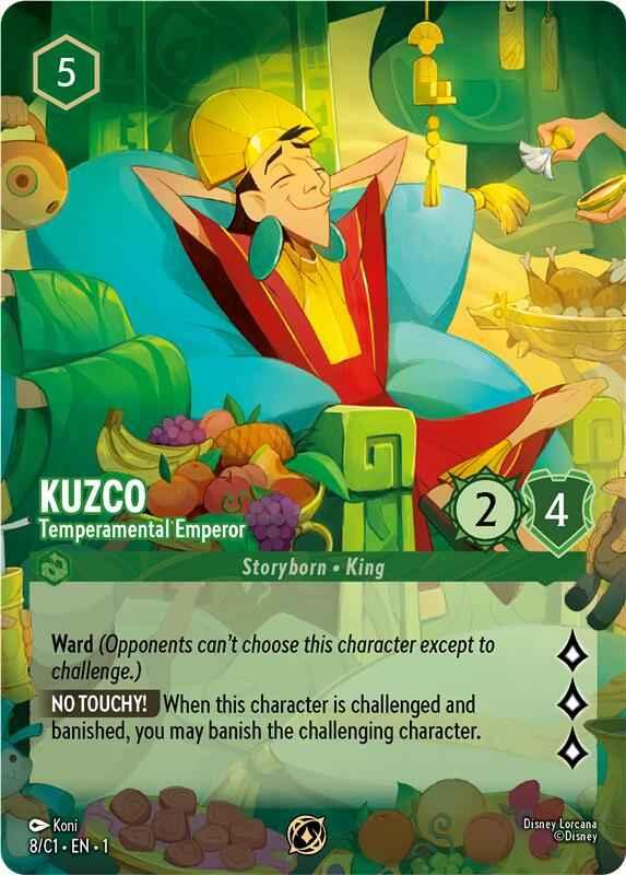 Kuzco - Temperamental Emperor (8) [Promo Cards] | Rock City Comics