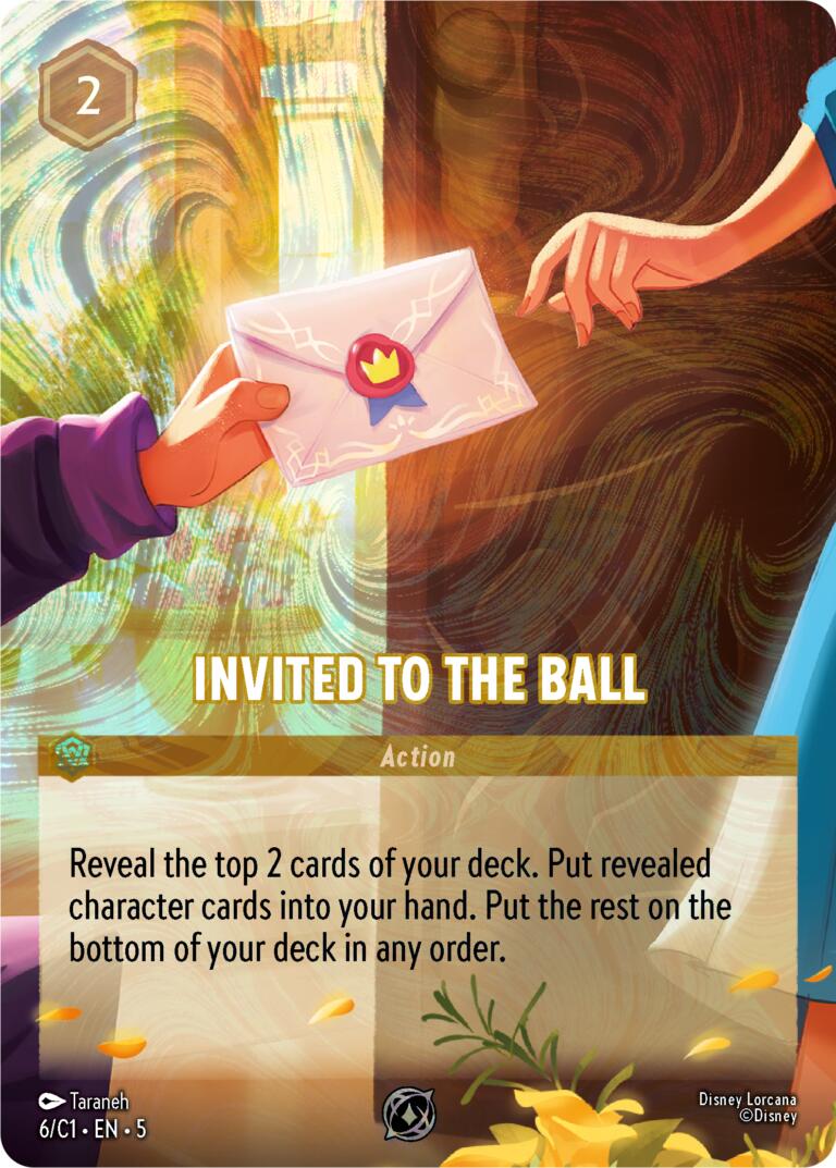 Invited to the Ball (6) [Promo Cards] | Rock City Comics